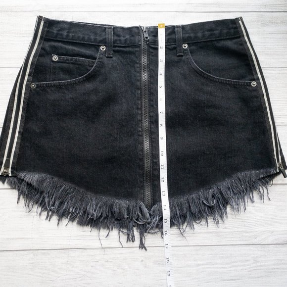 Carmar Beatrice Zipper Front Denim Skirt, 29 - Picture 6 of 8